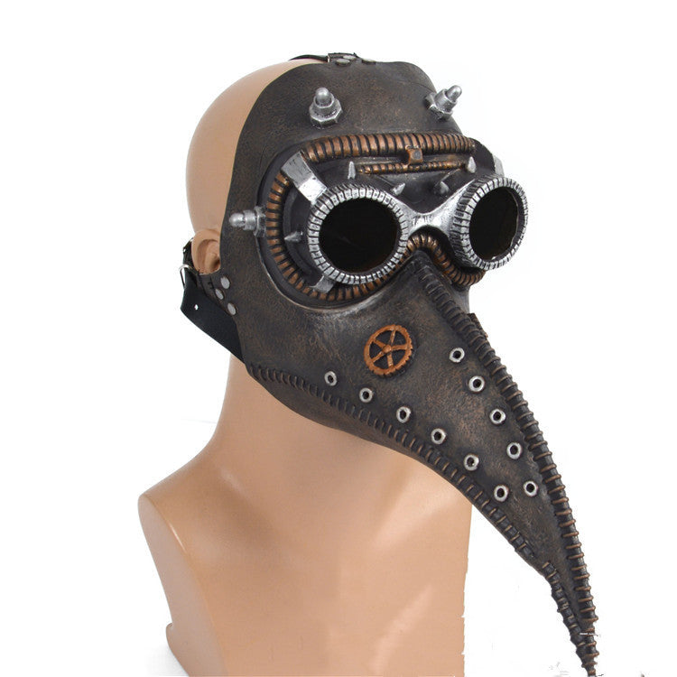 Halloween New Product Steampunk Plague Doctor Beak Mask